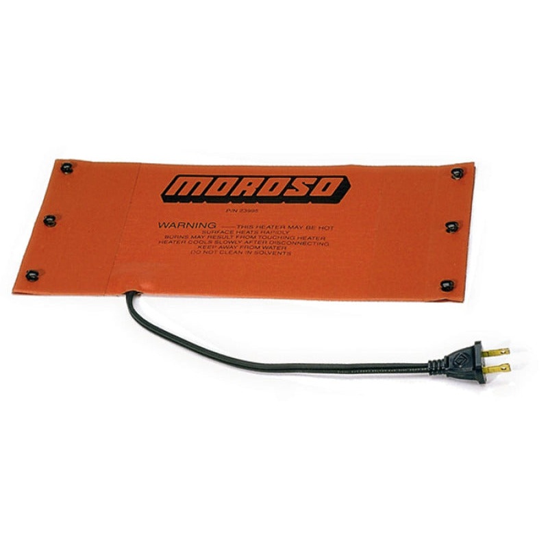 Moroso External Heating Pad – Hook & Spring – 6in x 12in – 360 Watts/110 Volt 8ft Cord
