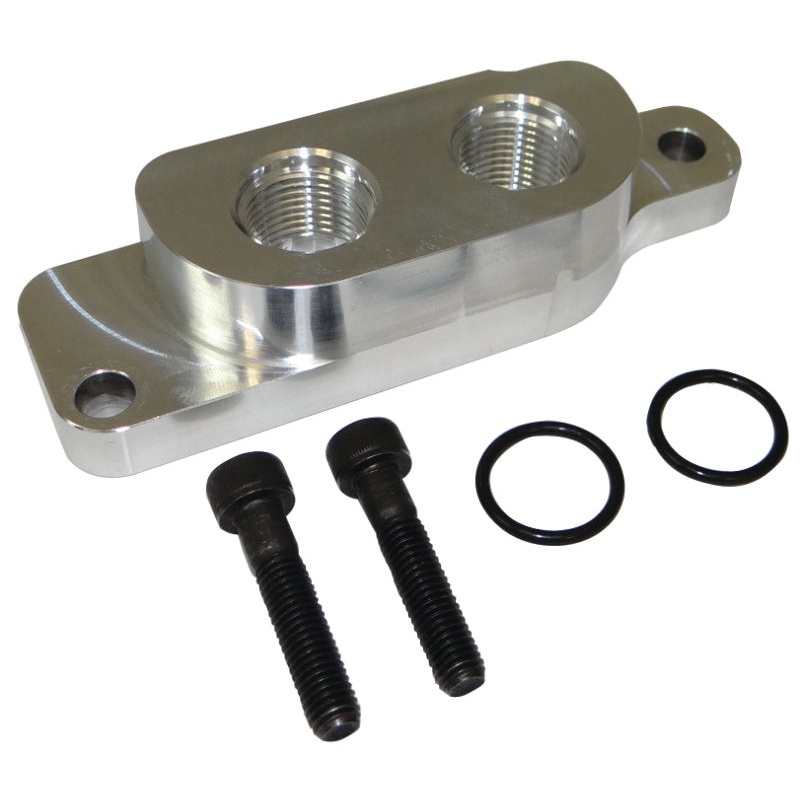 Moroso GM LS Remote Oil Filter Adapter