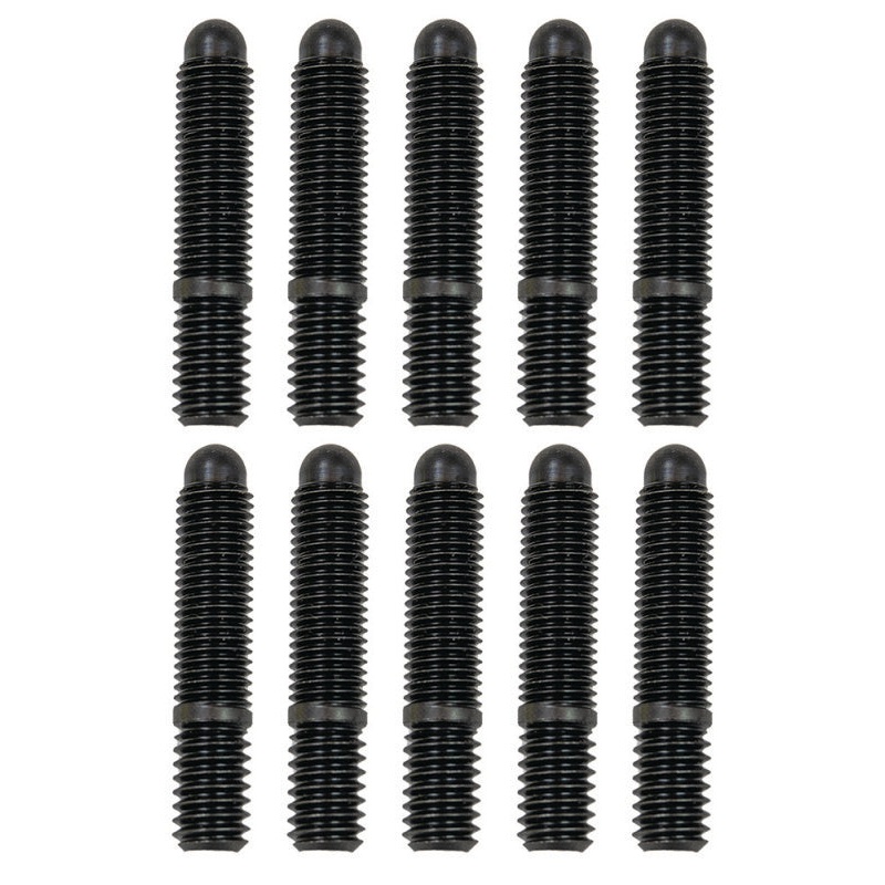 Moroso Bullet Nose Black OX Studs – 5/16-18 X 5/16-24 X 1 5/8 (10 Pack)