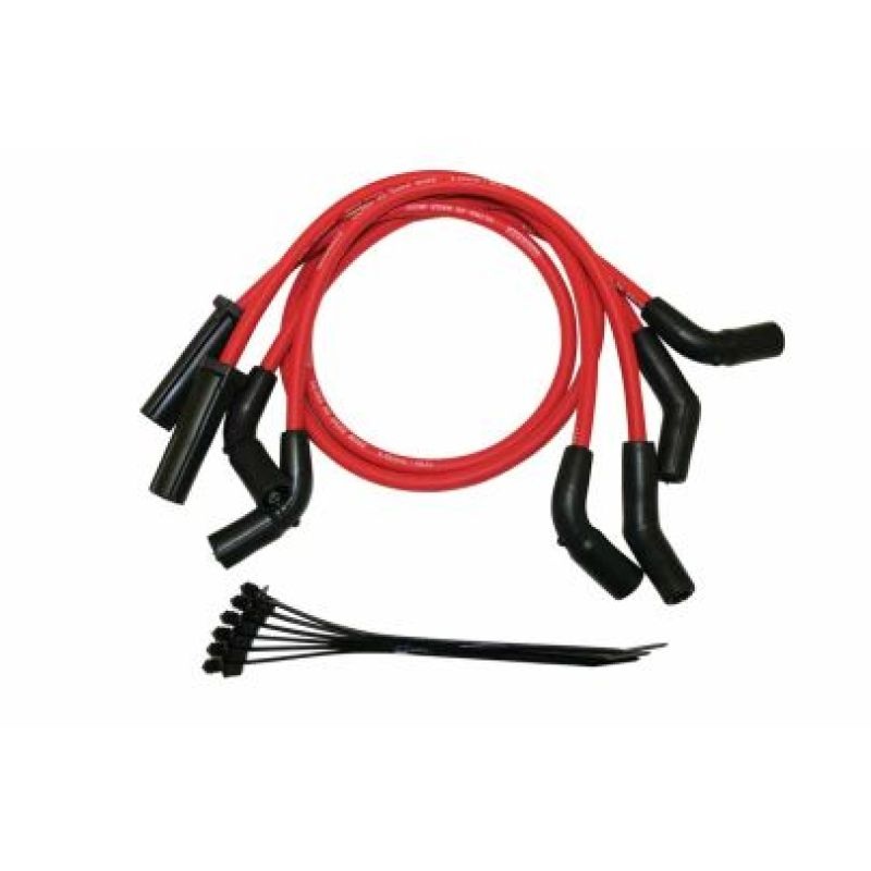 Moroso Harley-Davidson Milwaukee 8.65 Spiral Core Wire Set – Red
