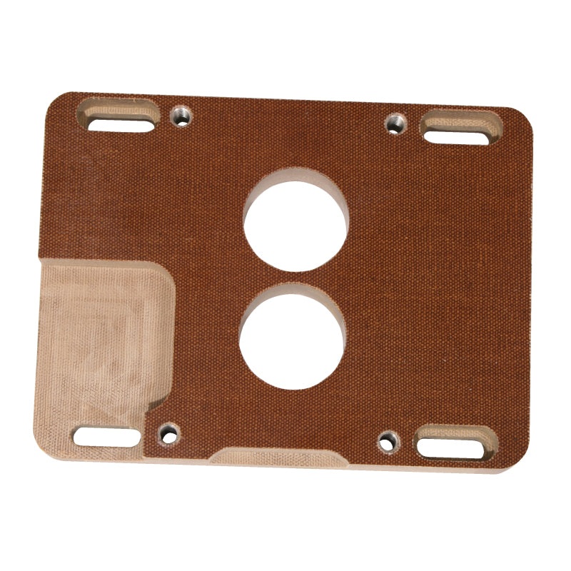 Moroso 2BBL to 4BBL Holley Carburetor Adapter – 1in – Phenolic