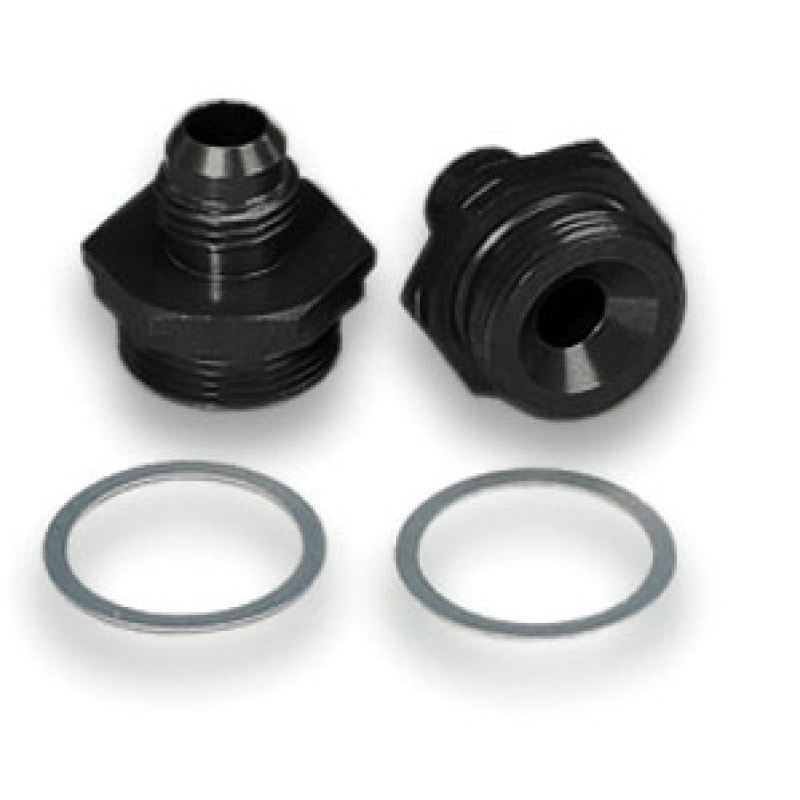 Moroso Fuel Inlet Fitting -6An Fuel Line – 2 Pack