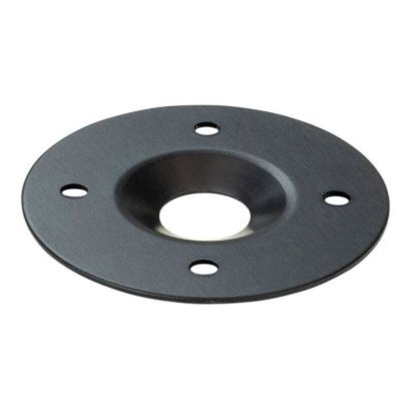 Moroso Large 1-3/4in Diameter Quick Fastener Reinforcing Plates – Black (10 Pack)