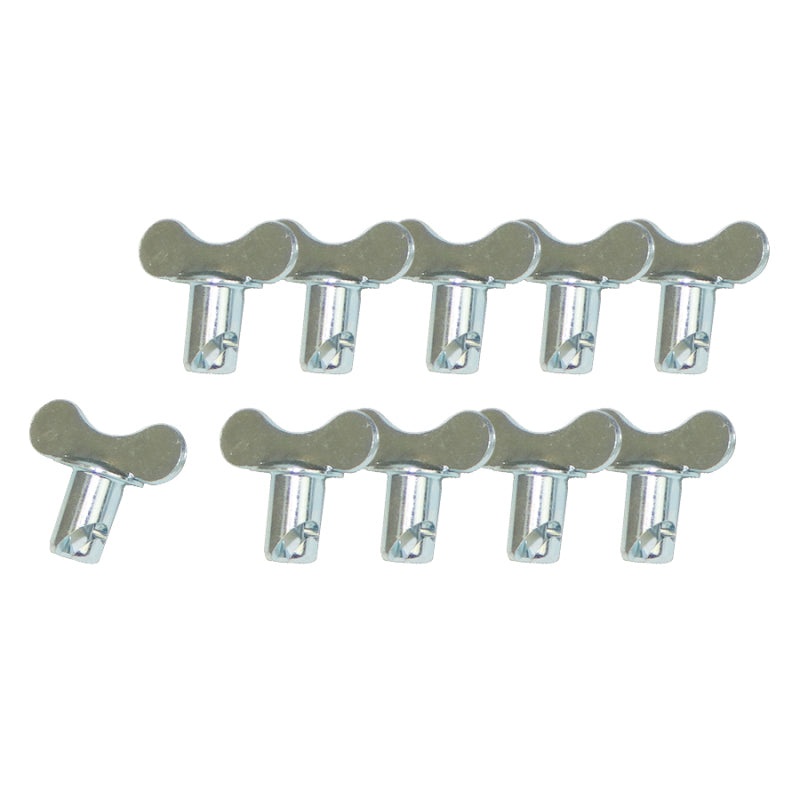 Moroso Quick Fastener – Butterfly Head – 5/16in x .400in – Steel – 10 Pack