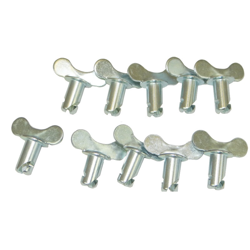 Moroso Quick Fastener – Butterfly Head – 5/16in x .500in – Steel – 10 Pack