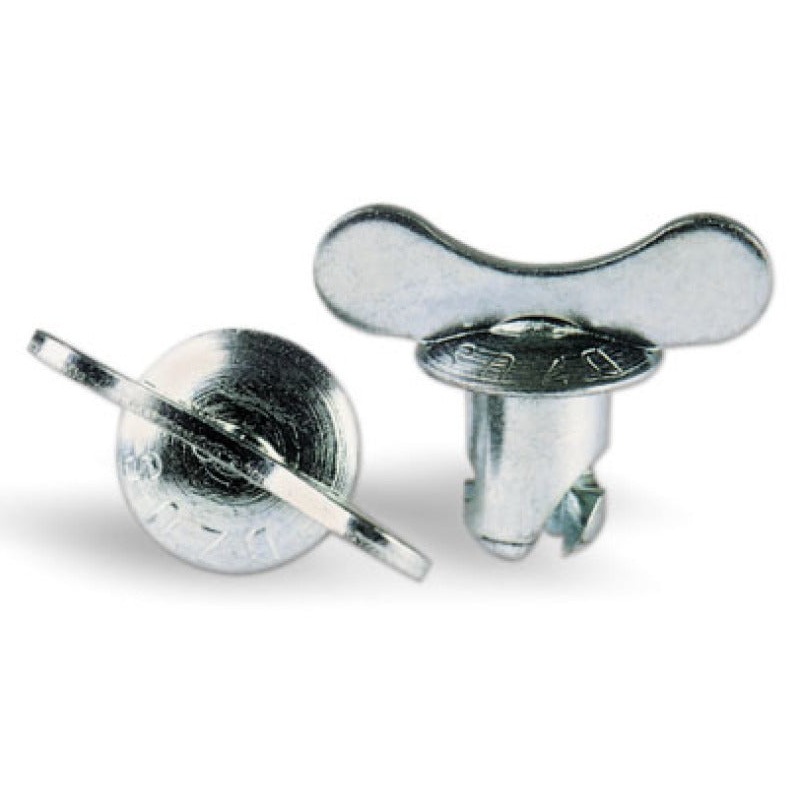 Moroso Quick Fastener – Butterfly Head – 7/16in x .450in – Steel – 10 Pack