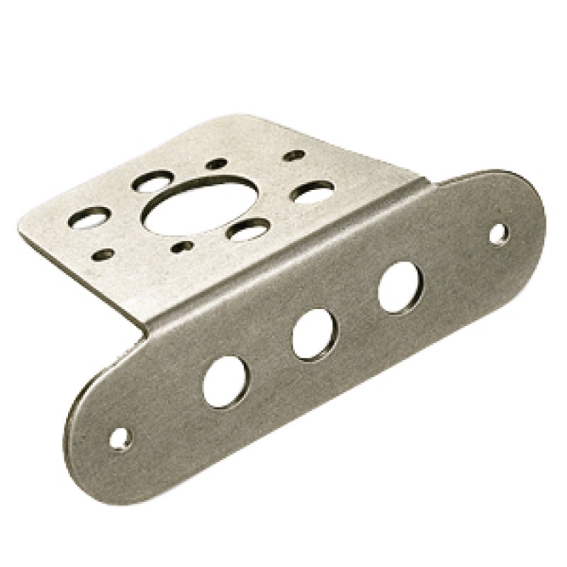 Moroso Quick Fastener Mounting Bracket – 5/16in – Bent at 90 Degree – Steel – 10 Pack