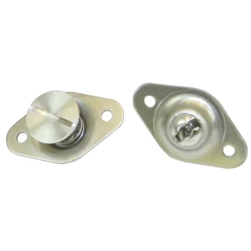 Moroso Quick Fastener – Self Ejecting – 5/16in x .500in – Aluminum – 10 Pack