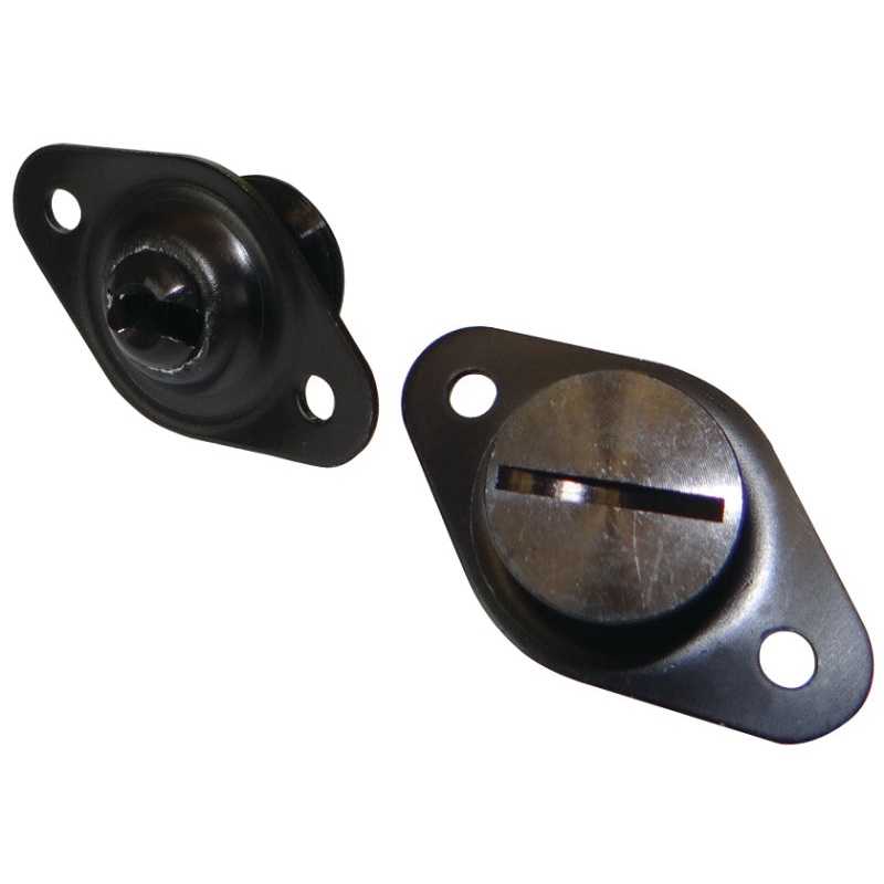 Moroso Quick Fastener – Self Ejecting – 5/16in x .500in – Aluminum – Black – 10 Pack