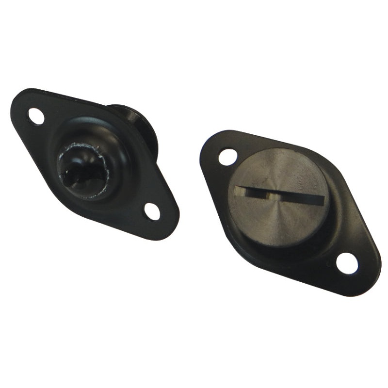 Moroso Quick Fastener – Self Ejecting – 5/16in x .550in – Aluminum – Black – 10 Pack