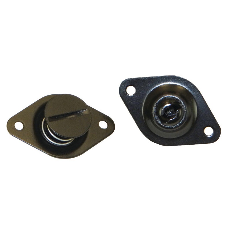Moroso Quick Fastener – Self Ejecting – 7/16in x .500in – Steel – Black – 10 Pack