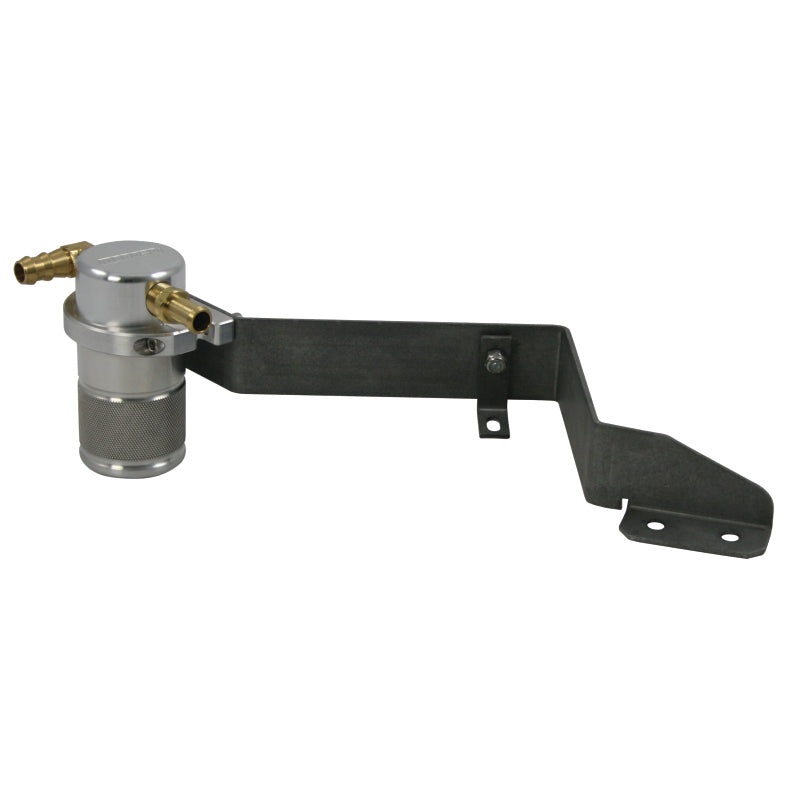 Moroso 07-14 Mini Cooper S Air/Oil Separator Catch Can – Small Body – Billet Aluminum