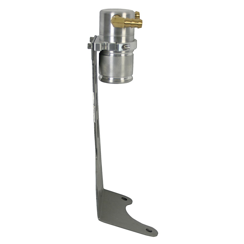 Moroso 10-14 Ford Raptor 6.2L Air/Oil Separator Catch Can – Small Body – Billet Aluminum