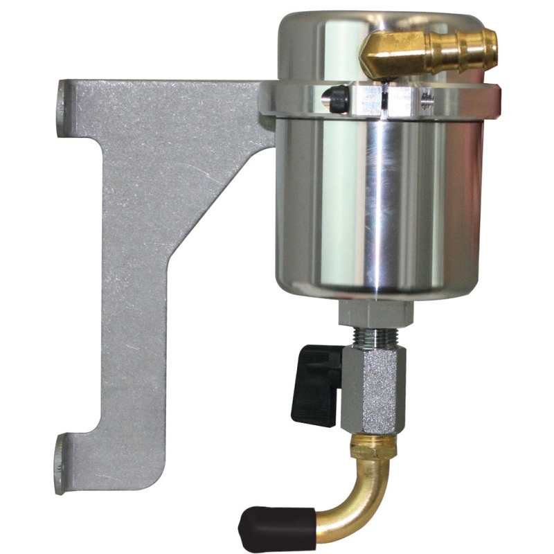 Moroso 12-18 Jeep 3.6L JK Air/Oil Separator Catch Can – Large Body – Billet Aluminum