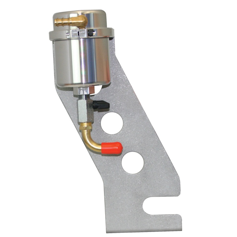 Moroso 87-93 Ford Mustang 5.0L Air/Oil Separator Catch Can – Billet Aluminum