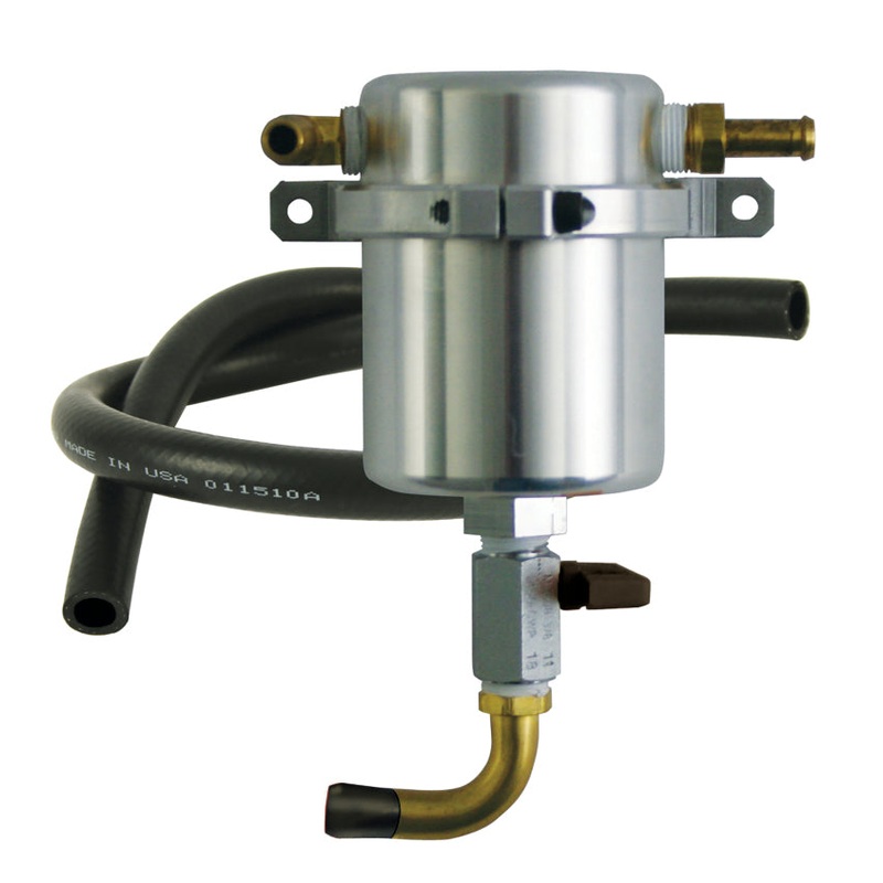 Moroso 90-05 Mazda Miata Air/Oil Separator Catch Can – Billet Aluminum