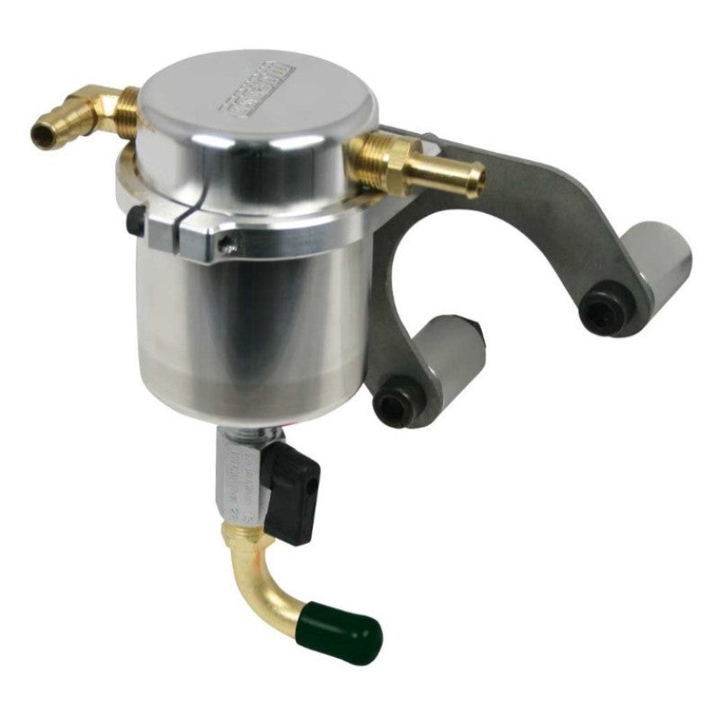 Moroso 97-04 Chevrolet Corvette Air/Oil Separator Catch Can – Billet Aluminum