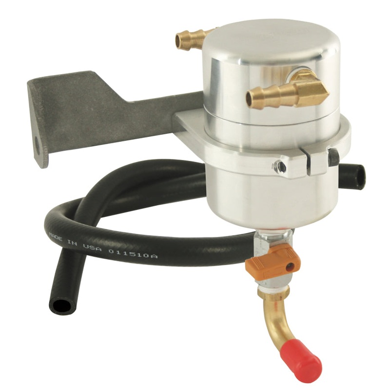 Moroso 99-18 GM Truck LS Engine Air/Oil Separator Catch Can – Billet Aluminum