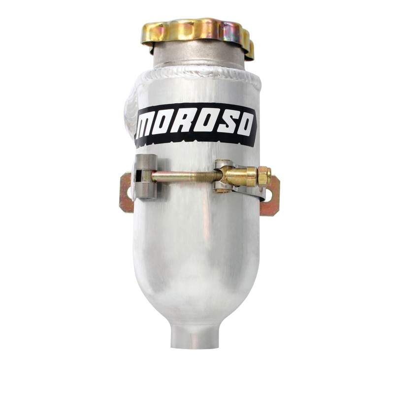 Moroso Breather Tank/Catch Can – 8in x 3-1/8in – 1qt