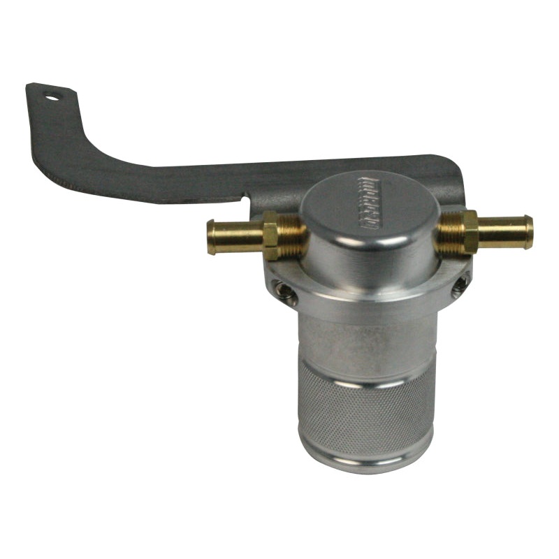 Moroso 95-99 BMW M3 Air/Oil Separator Catch Can – Small Body – Billet Aluminum