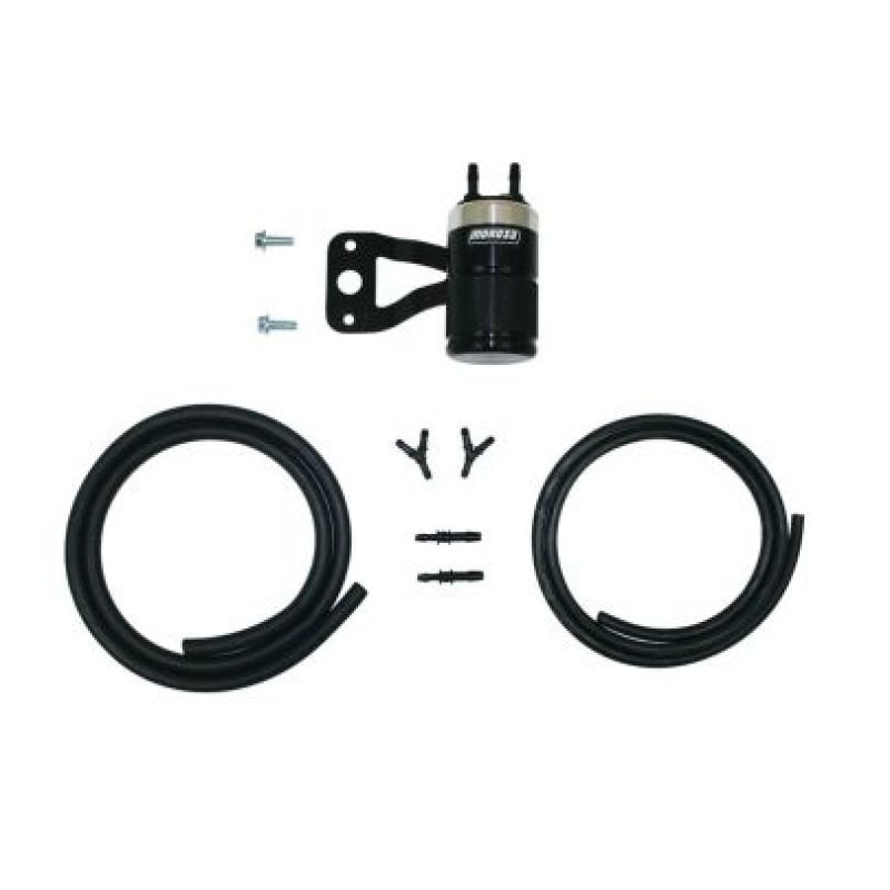 Moroso H-D Milwaukee 8/touring Models (w/Stock Air Cleaner) Air Oil Separator – Black & Polished