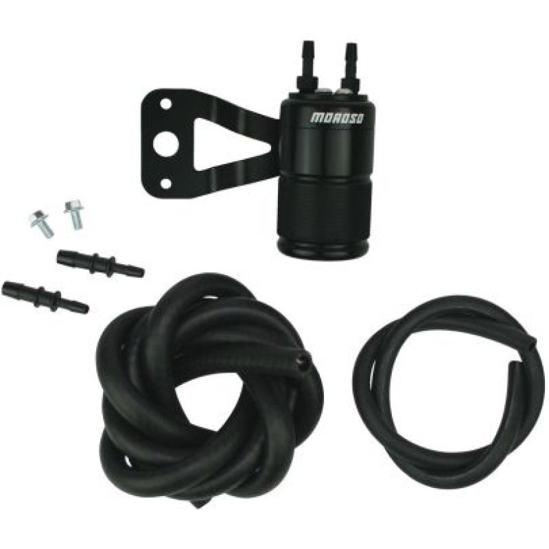Moroso Harley-Davidson 88-16 Evo Twin Cam Sportster Air Oil Separator – Black
