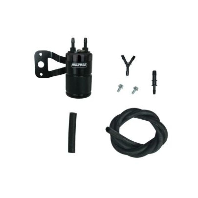 Moroso Harley-Davidson Twin Cam (w/SS Teardrop Air Cleaner) Air Oil Separator – Black