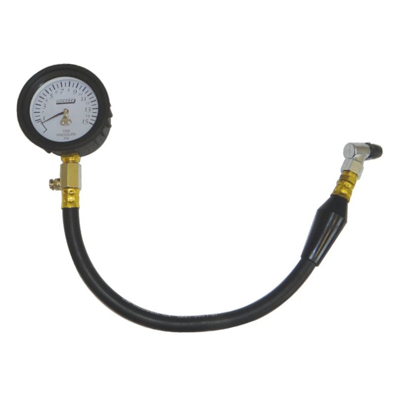 Moroso Tire Pressure Gauge 0-15psi – Garage Series