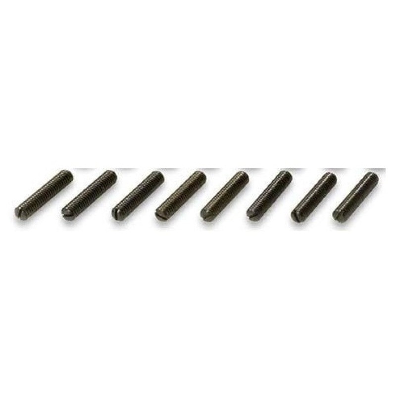 Moroso Wing Nut Stud – 1/4in-20 x 1-3/8in – 8 Pack
