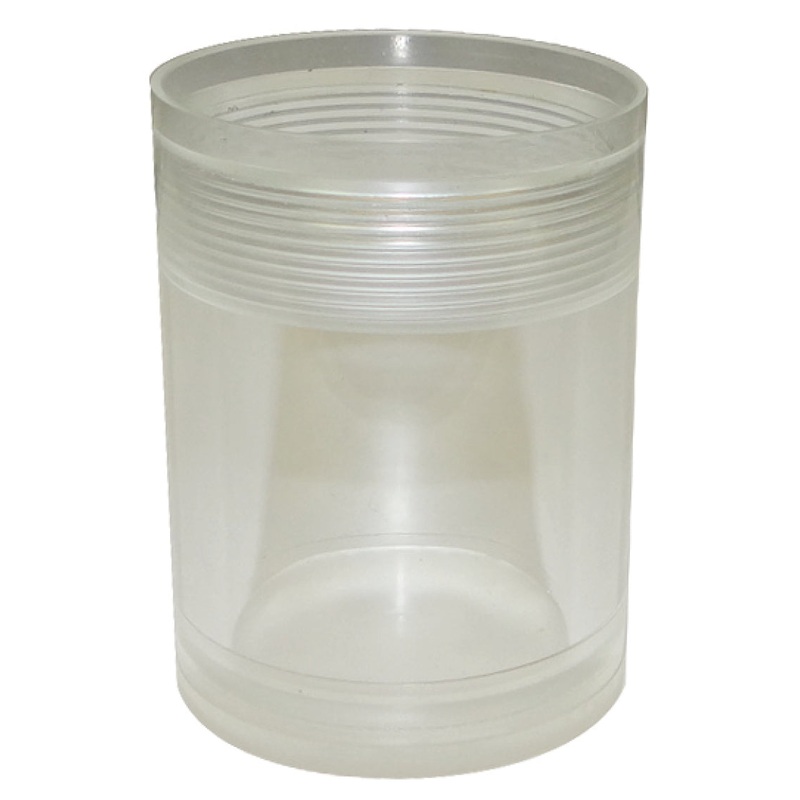 Moroso Air/Oil Separator Replacement Drain Cap – Small Body – Clear Bottom