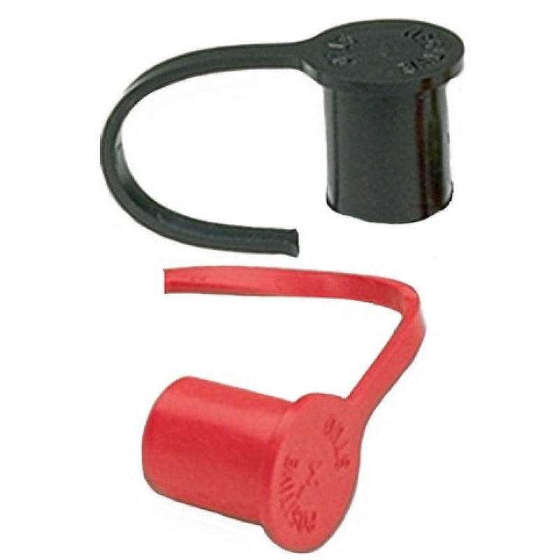 Moroso Remote Battery Jumper Terminal Cap Kit – 1 Black – 1 Red (Use w/Part No 74140)