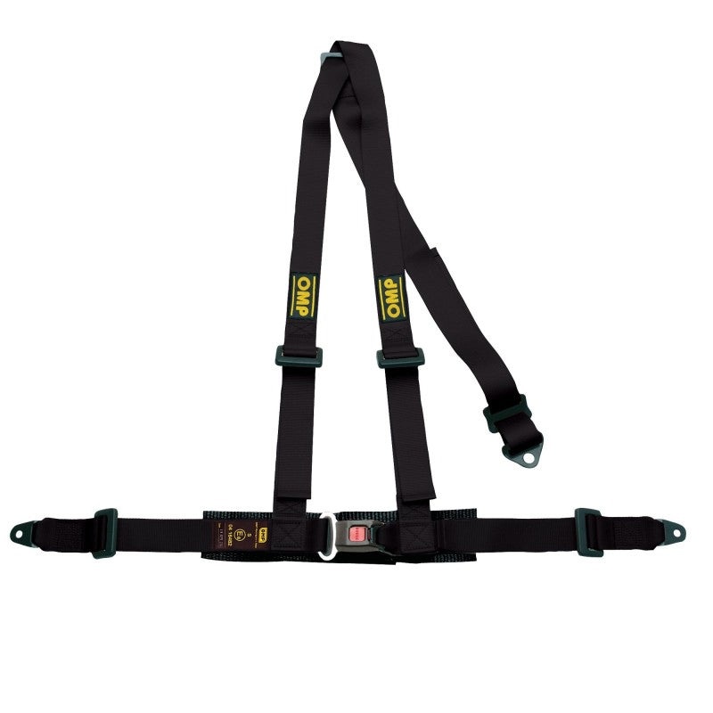 OMP 3 Point Harness – Black