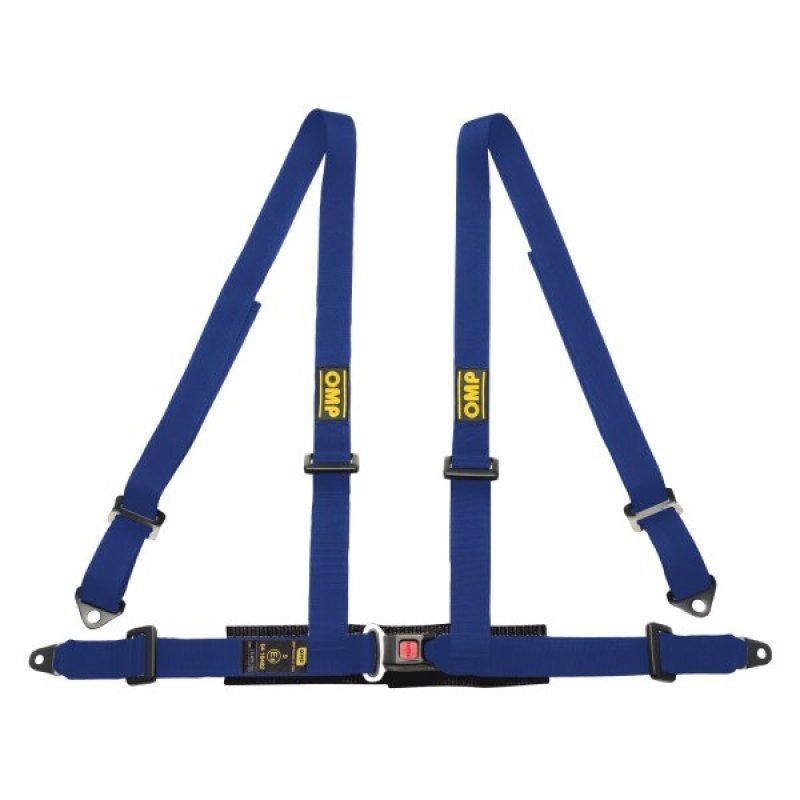 OMP 4 Point Harness – Blue