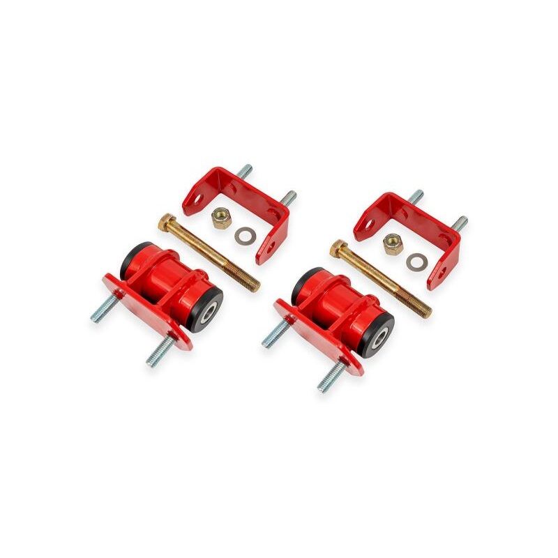 BMR 05-13 Chevrolet Corvette C6 Solid Delrin Transmission/Differential Mount – Red