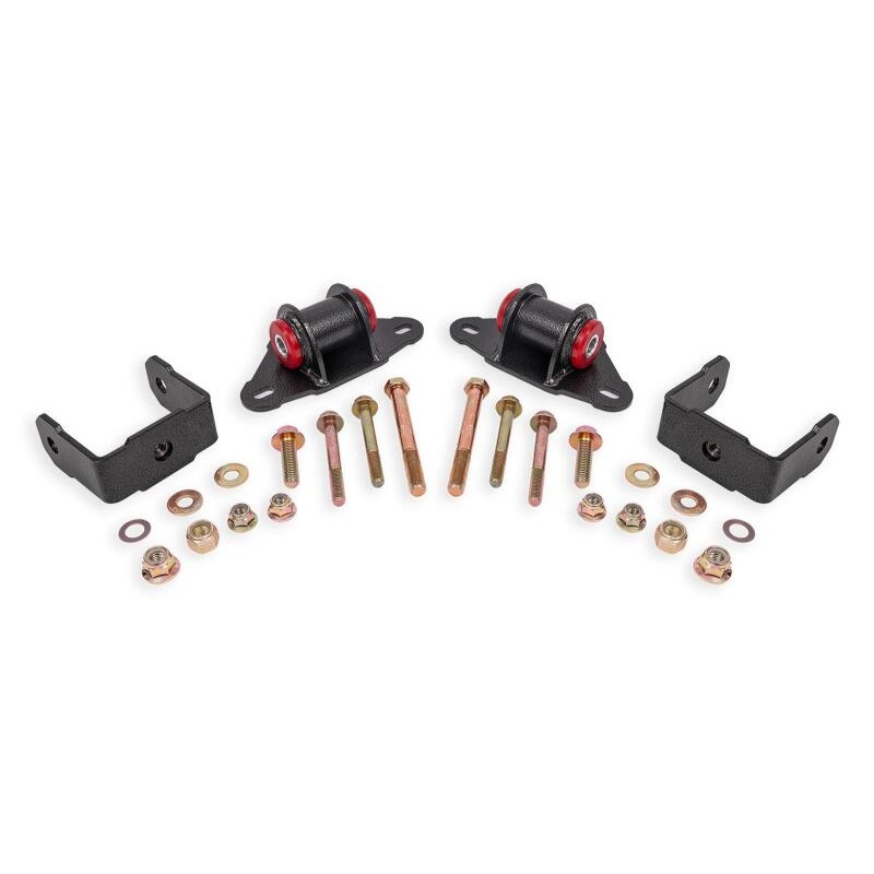 BMR 14-19 Chevrolet Corvette C7 Polyurethane Transmission/Differential Mount – Black Hammertone