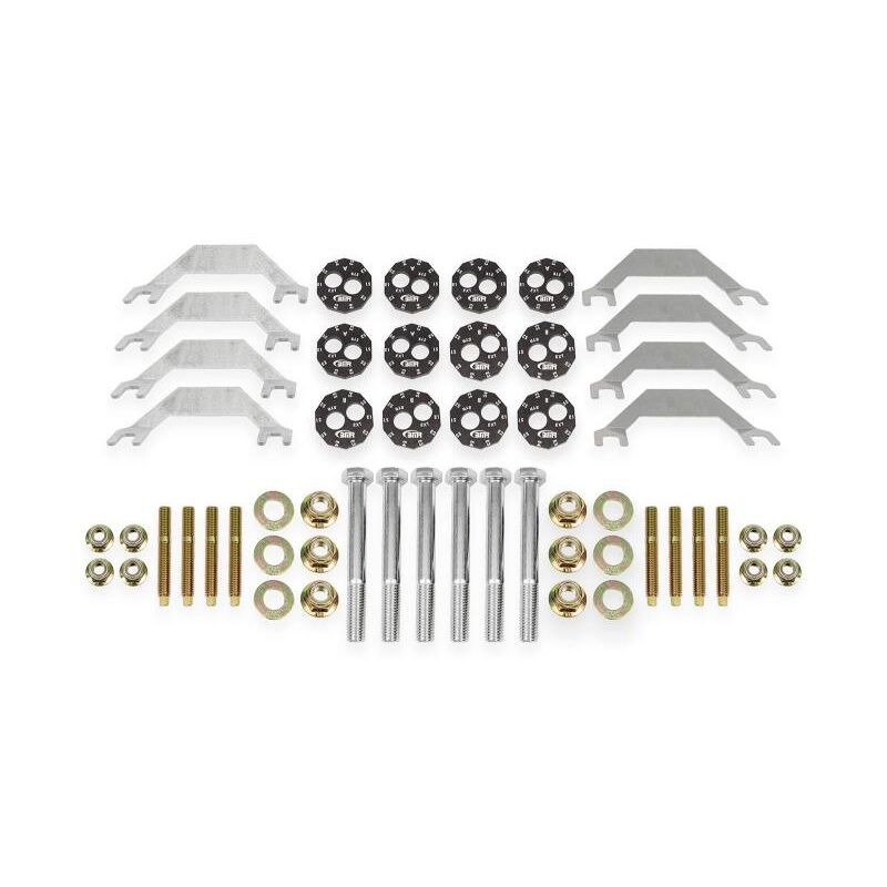BMR 97-04 Chevrolet Corvette C5 Upper & Lower Control Arms Camber Bolt & Stud Kit – Bare